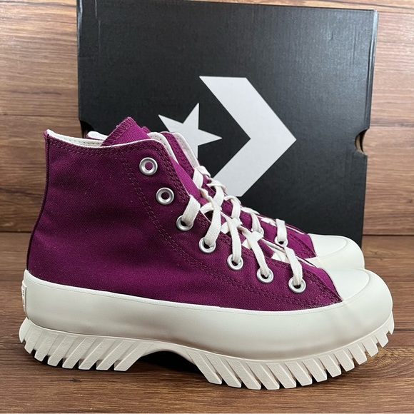 Converse Shoes - NEW Converse All Star Lugged ‘Orchid’ Women’s Platform Sneakers High Top